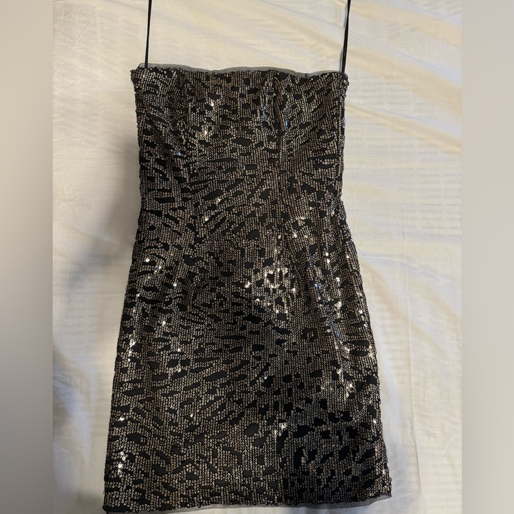 Haney Black & Gold Naomi Dress - Picture 3 of 4